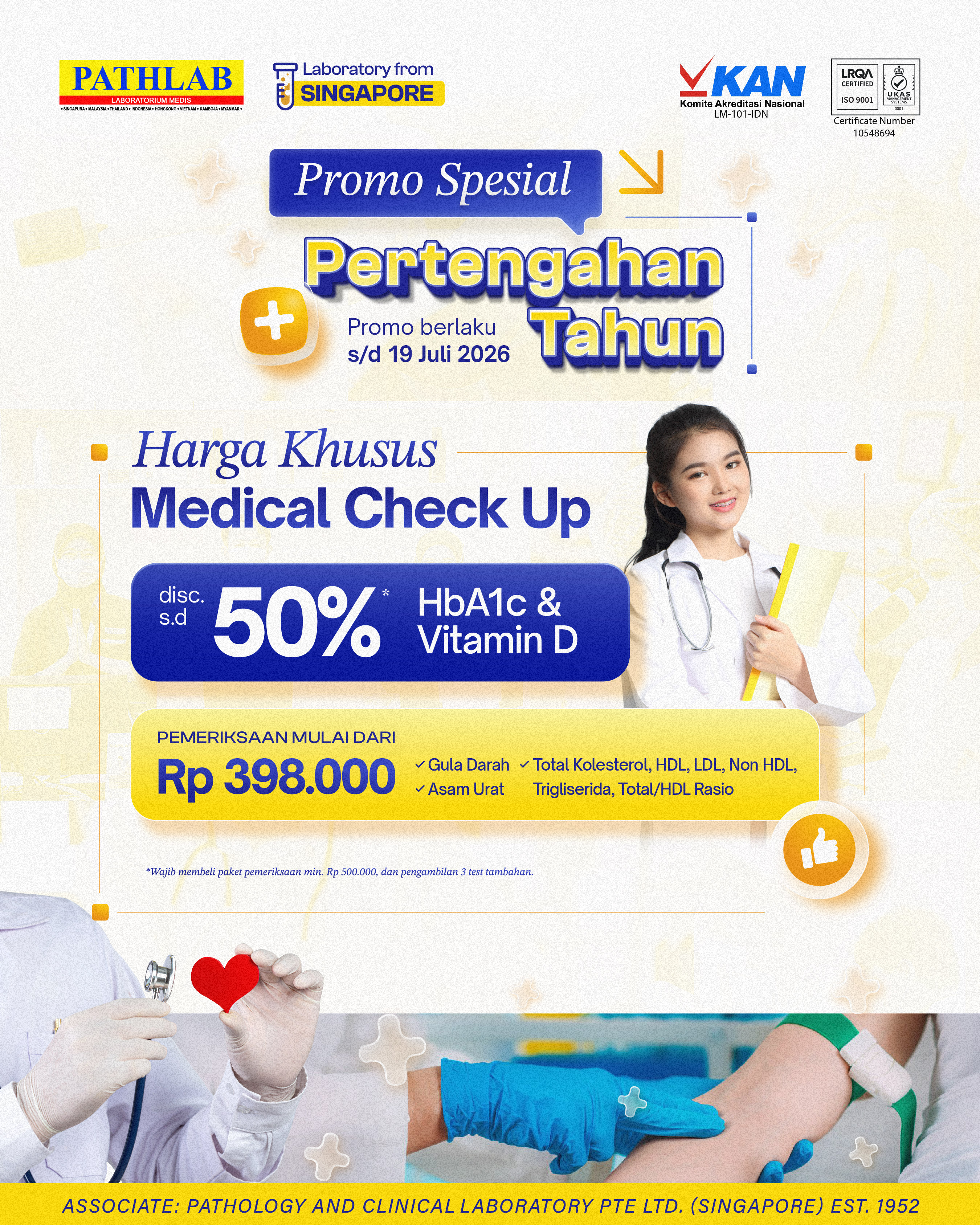 Chek Kesehatan Di Pertengahan Tahun !!!
